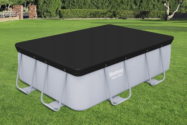 Ochranná plachta Bestway na bazén 196x282 cm černá BES58442