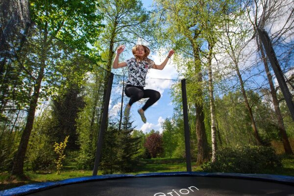 Trampolína JUMPIO modrá / černá