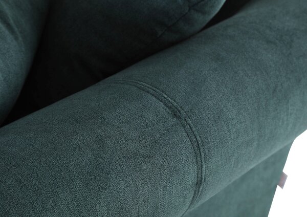 POHOVKA BIG SOFA, dřevo, textil, zelená Livetastic - Pohovky, Online Only