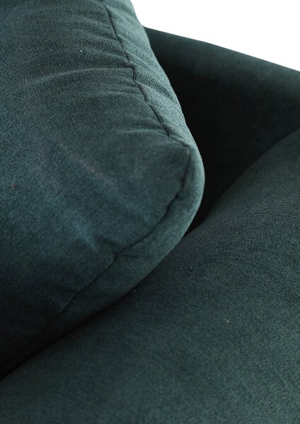 POHOVKA BIG SOFA, dřevo, textil, zelená Livetastic - Pohovky, Online Only