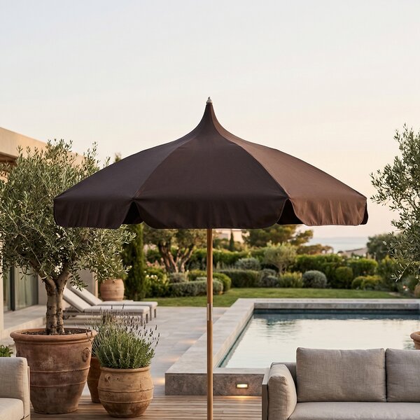 Ferm Living designové zahradní slunečníky Lull Parasol