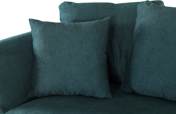 POHOVKA BIG SOFA, dřevo, textil, zelená Livetastic - Pohovky, Online Only
