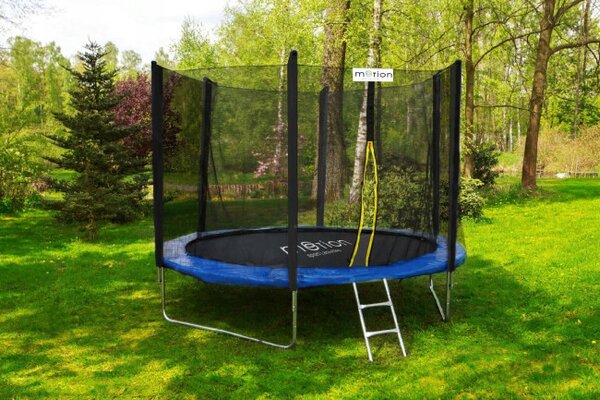 Trampolína JUMPIO modrá / černá