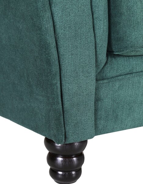 POHOVKA BIG SOFA, dřevo, textil, zelená Livetastic - Pohovky, Online Only