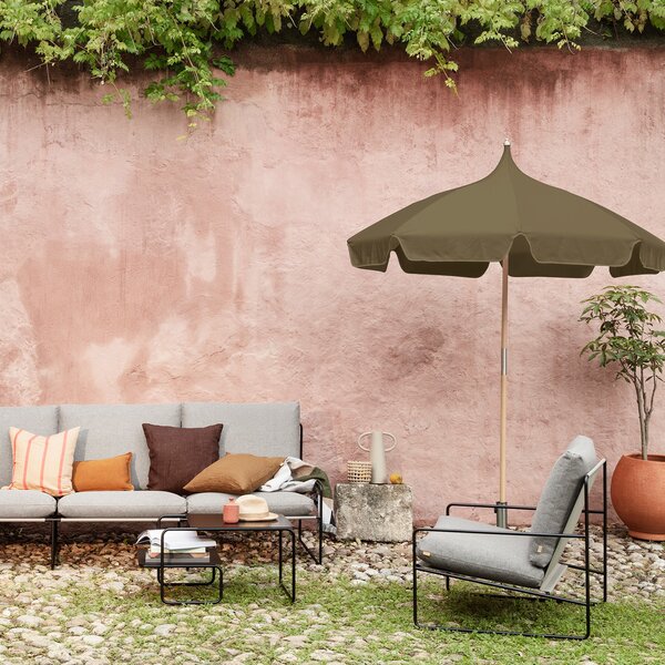 Ferm Living designové zahradní slunečníky Lull Parasol