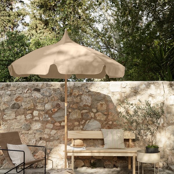 Ferm Living designové zahradní slunečníky Lull Parasol
