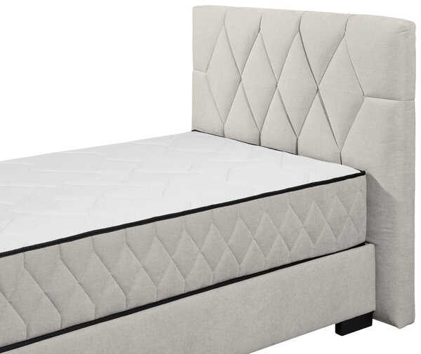 AMERICKÁ POSTEL, 120/200 cm, béžová MID.YOU - Postele s úložným prostorem, Online Only
