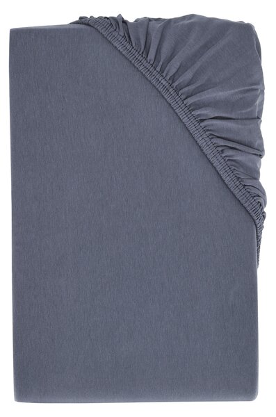 Livarno home Žerzejové napínací prostěradlo, 180-200 x 200 cm (navy modrá) (100391860004)