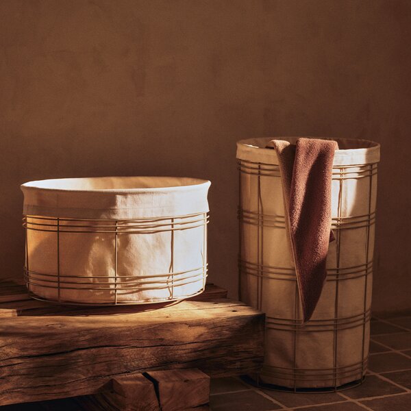 Ferm Living designové koupelnové doplňky Fio Laundry Basket Large