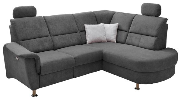 ROHOVÁ SEDAČKA, textil, antracitová Livetastic - Sedací soupravy, Online Only