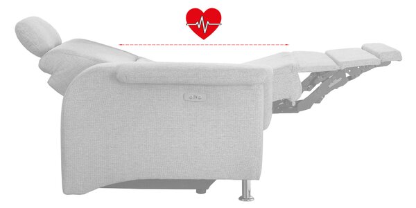 ROHOVÁ SEDAČKA, textil, antracitová Livetastic - Sedací soupravy, Online Only
