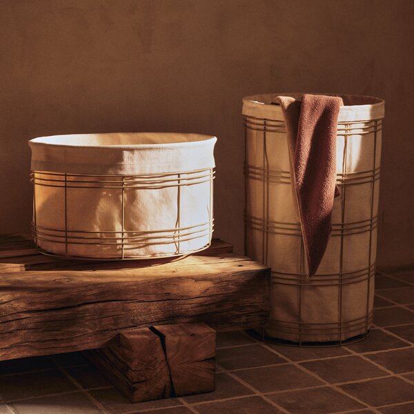 Ferm Living designové koupelnové doplňky Fio Laundry Basket Small