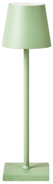 LED bezdrátová stolní lampa BACEIRO Kov Světle zelená