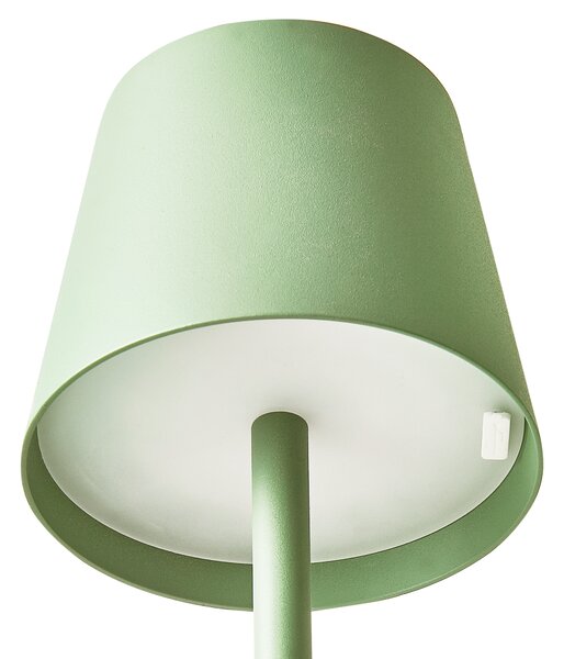 LED bezdrátová stolní lampa BACEIRO Kov Světle zelená