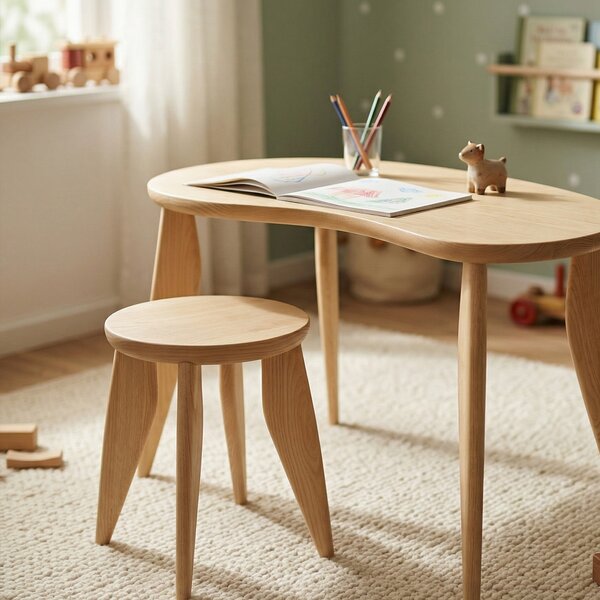 Ferm Living designové dětské stoličky Feve Kids Stool