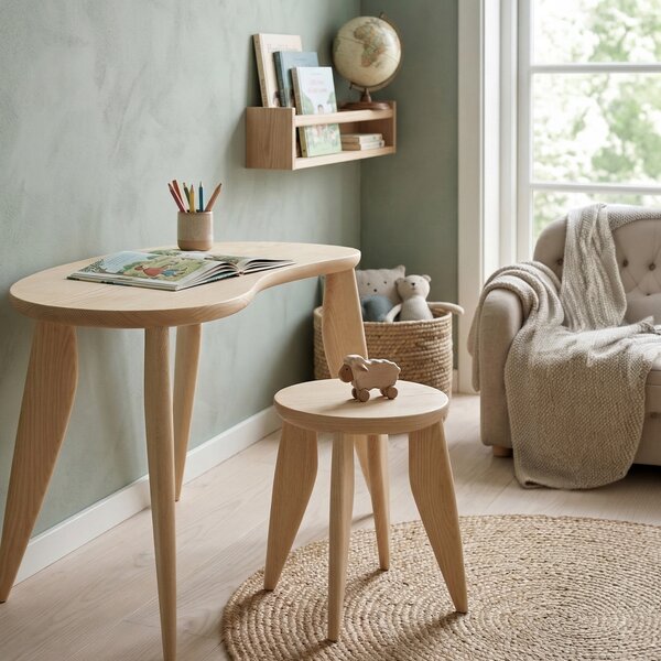 Ferm Living designové dětské stoličky Feve Kids Stool