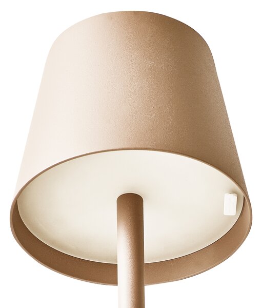 LED bezdrátová stolní lampa BACEIRO Kov Oranžová