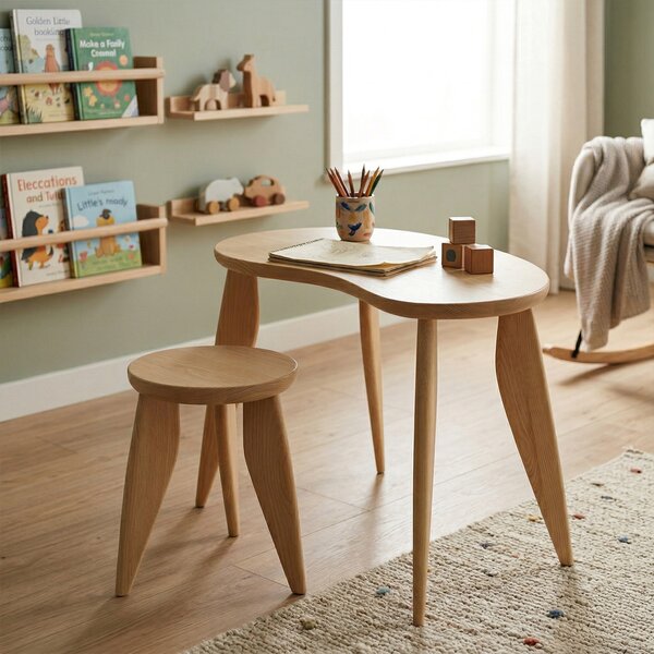 Ferm Living designové dětské stoličky Feve Kids Stool