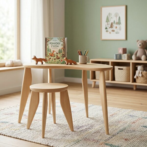 Ferm Living designové dětské stoličky Feve Kids Stool