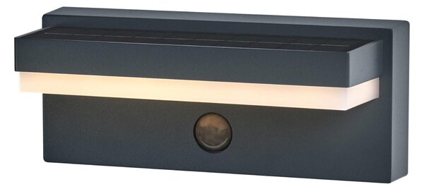 LEDVANCE venkovní solární nástěnné svítidlo Endura Style Robust Sensor 2,5 W 3000 K PIR senzor USB