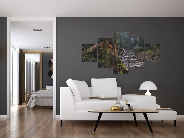 Obraz - V lese (125x70 cm)