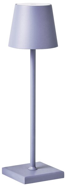 LED bezdrátová stolní lampa BACEIRO Kov Světle fialová