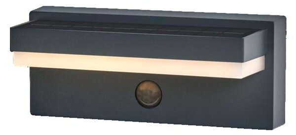 LEDVANCE venkovní solární nástěnné svítidlo Endura Style Robust Sensor 2,5 W 3000 K PIR senzor USB