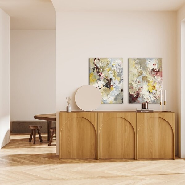 Obraz s ručně malovanými prvky 60x80 cm Free Play 2 – Malerifabrikken