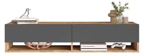TV stolek/skříňka Freddie 11 (Borovice atlantic + Atracit)