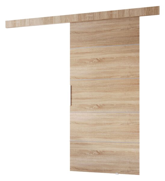 Posuvné interiérové dveře BARRET 2 - 76 cm, dub sonoma