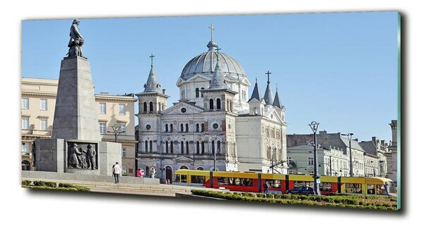 Foto obraz skleněný horizontální Náměstí Svobody Lodž osh-81881278