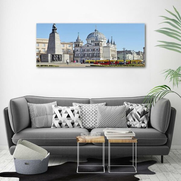 Foto obraz skleněný horizontální Náměstí Svobody Lodž osh-81881278