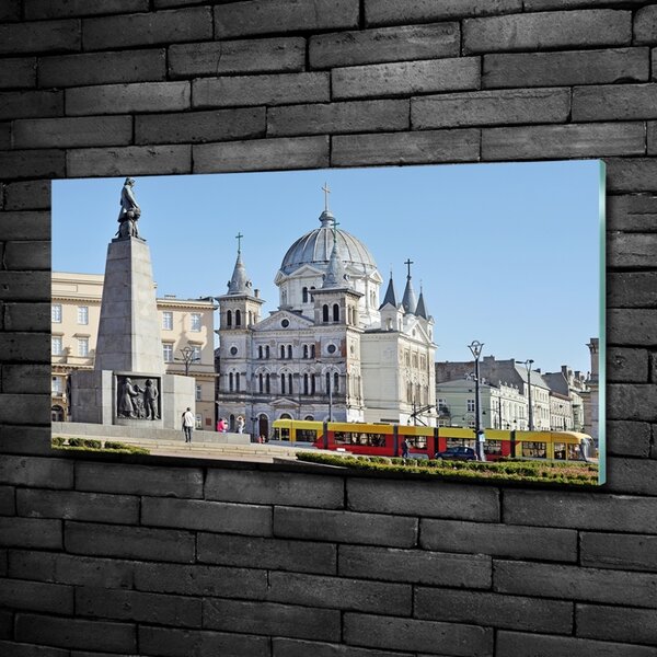 Foto obraz skleněný horizontální Náměstí Svobody Lodž osh-81881278