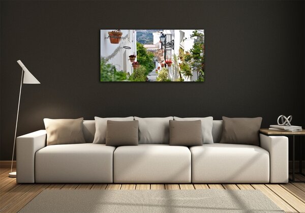 Foto obraz sklo tvrzené Okouzlující ulička osh-81935721