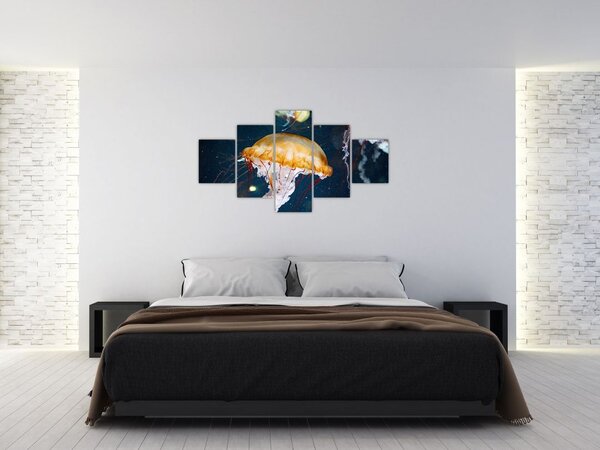 Obraz medůzy (125x70 cm)
