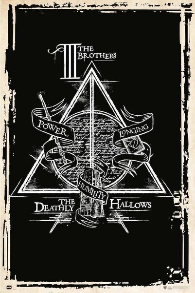Plakát, Obraz - Harry Potter - Symbol relikvií smrti