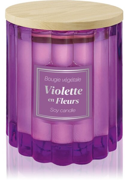 Esprit Provence Violette en Fleurs vonná svíčka s víčkem 100 g