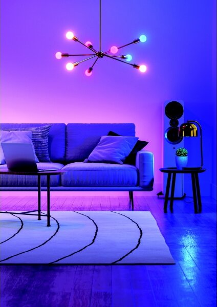 Nanoleaf N7501B02-4A60E-SADA 4x LED RGBW Stm. žárovka A19 E27/9W/230V 2700-6500K