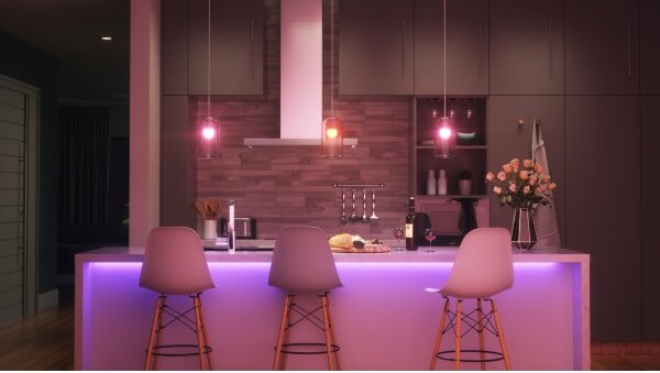 Nanoleaf N7501B02-4A60E-SADA 4x LED RGBW Stm. žárovka A19 E27/9W/230V 2700-6500K