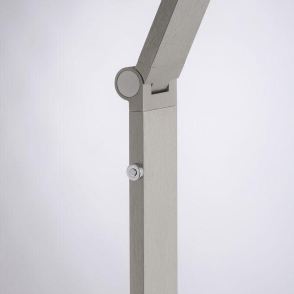 PAUL NEUHAUS LED stolní lampa SAMSKY, stříbrná, stmívatelné, nastavitelná výška, paměťová funkce 2700-5000K