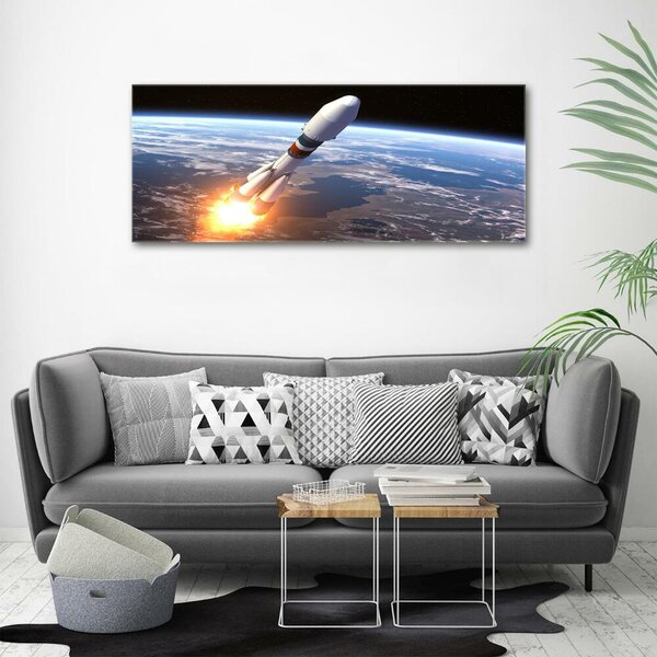 Fotoobraz na skle Kosmická raketa osh-82396633