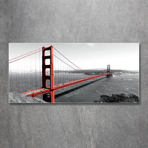 Fotoobraz na skle Most San Francisco osh-82486303