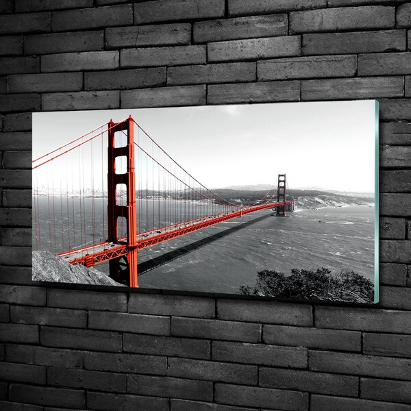 Fotoobraz na skle Most San Francisco osh-82486303