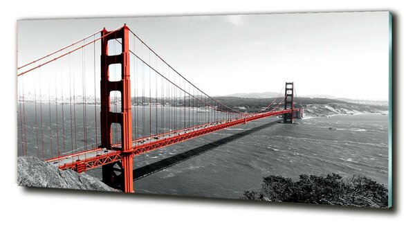 Fotoobraz na skle Most San Francisco osh-82486303