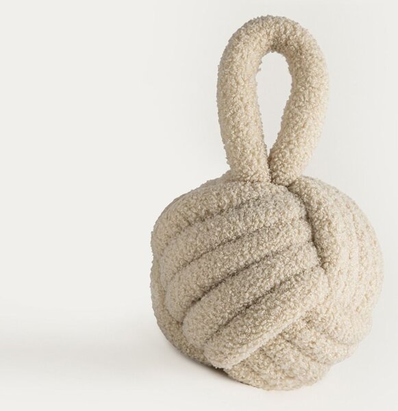 Textilní zarážka do dveří Solenne Knot 17 cm Homla