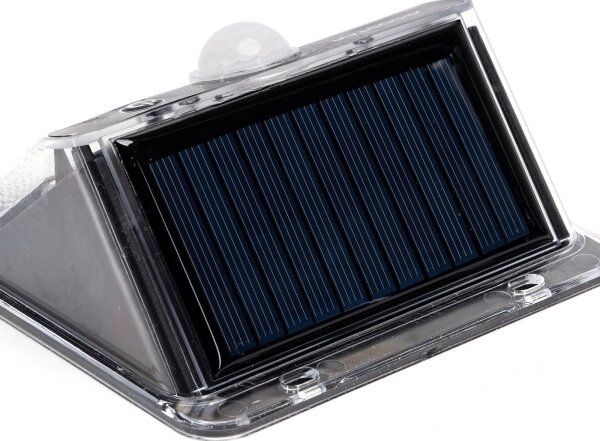 Aigostar-LED Solární svítidlo se senzorem LED/3,7V 6500K 1200 mAh IP65 černá