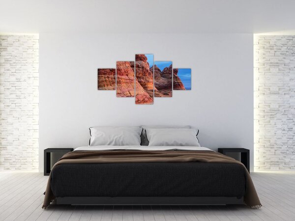 Obraz - Vlny útesu (125x70 cm)