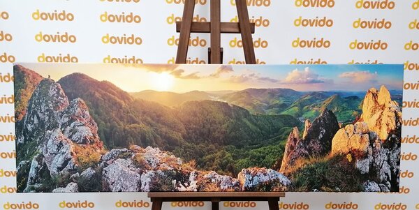 Obraz Vršatské bradla na Slovensku