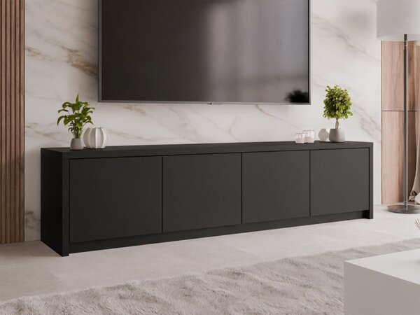 TV stolek/skříňka Drofkit 4D, Barva: černá 5903211501647