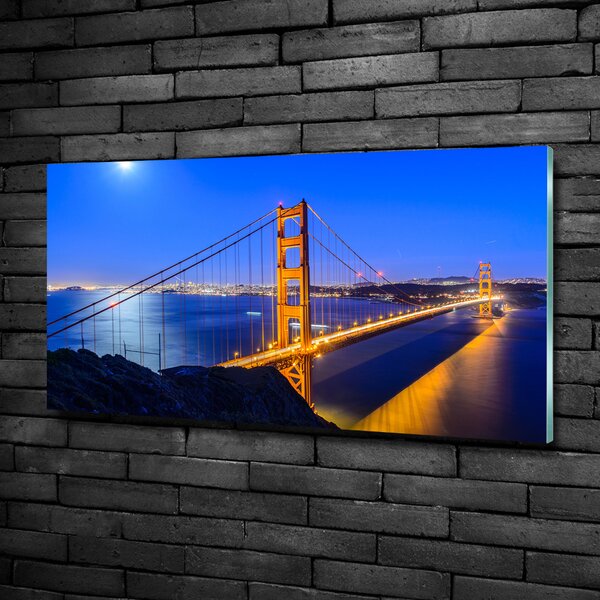 Foto obraz sklo tvrzené Most San Francisco osh-83013972